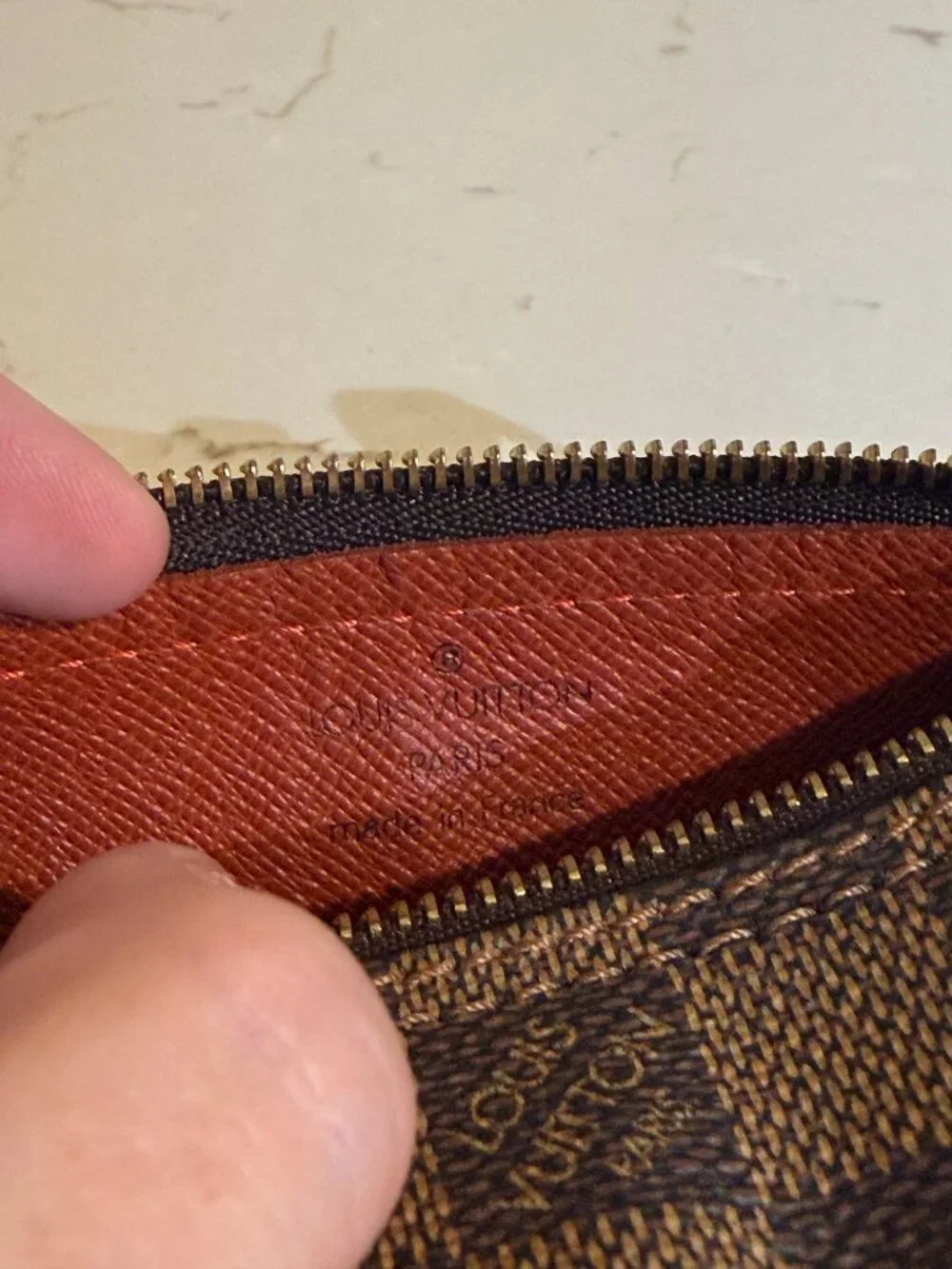 🤎 Louis Vuitton Damier Ebene Mini Papillon Barrel Pouch Bag